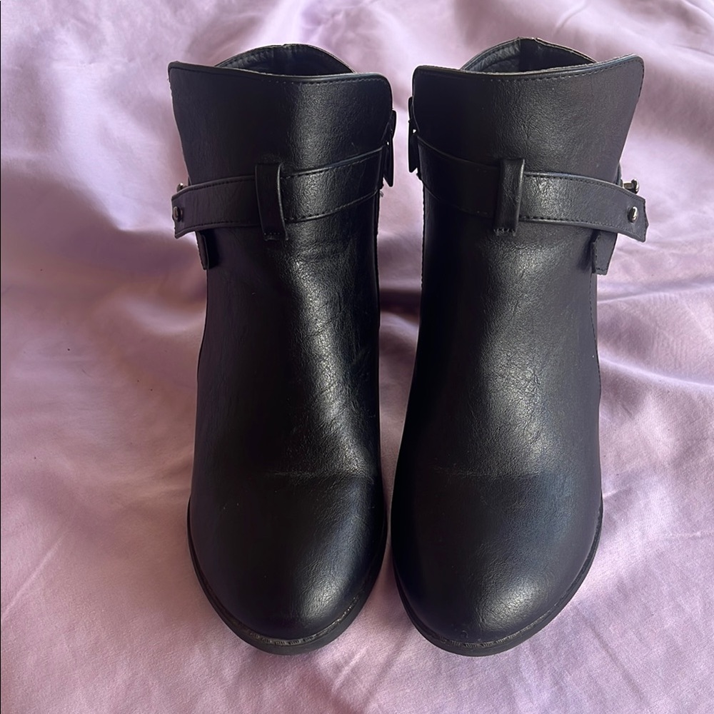 Black Ankle Boots Girls
